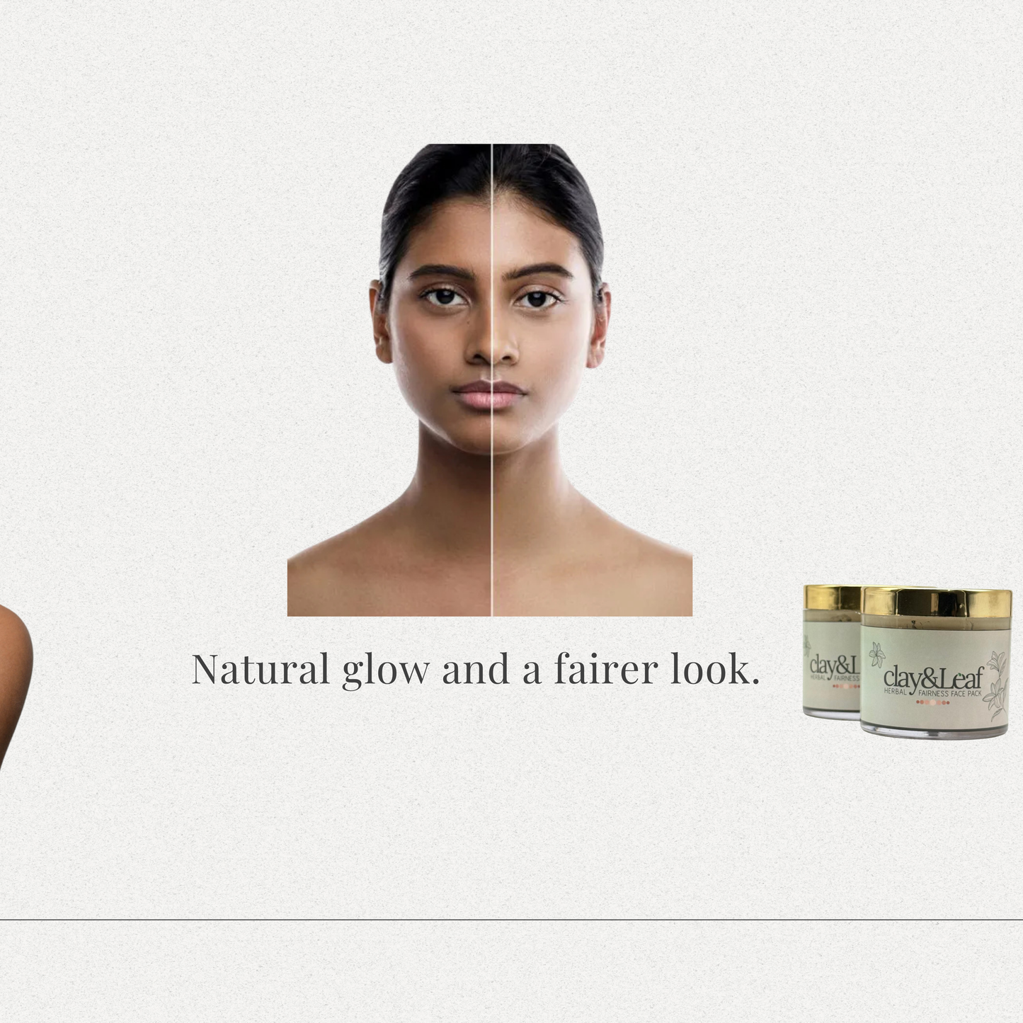 Clay & Leaf Herbal Fairness Facepack