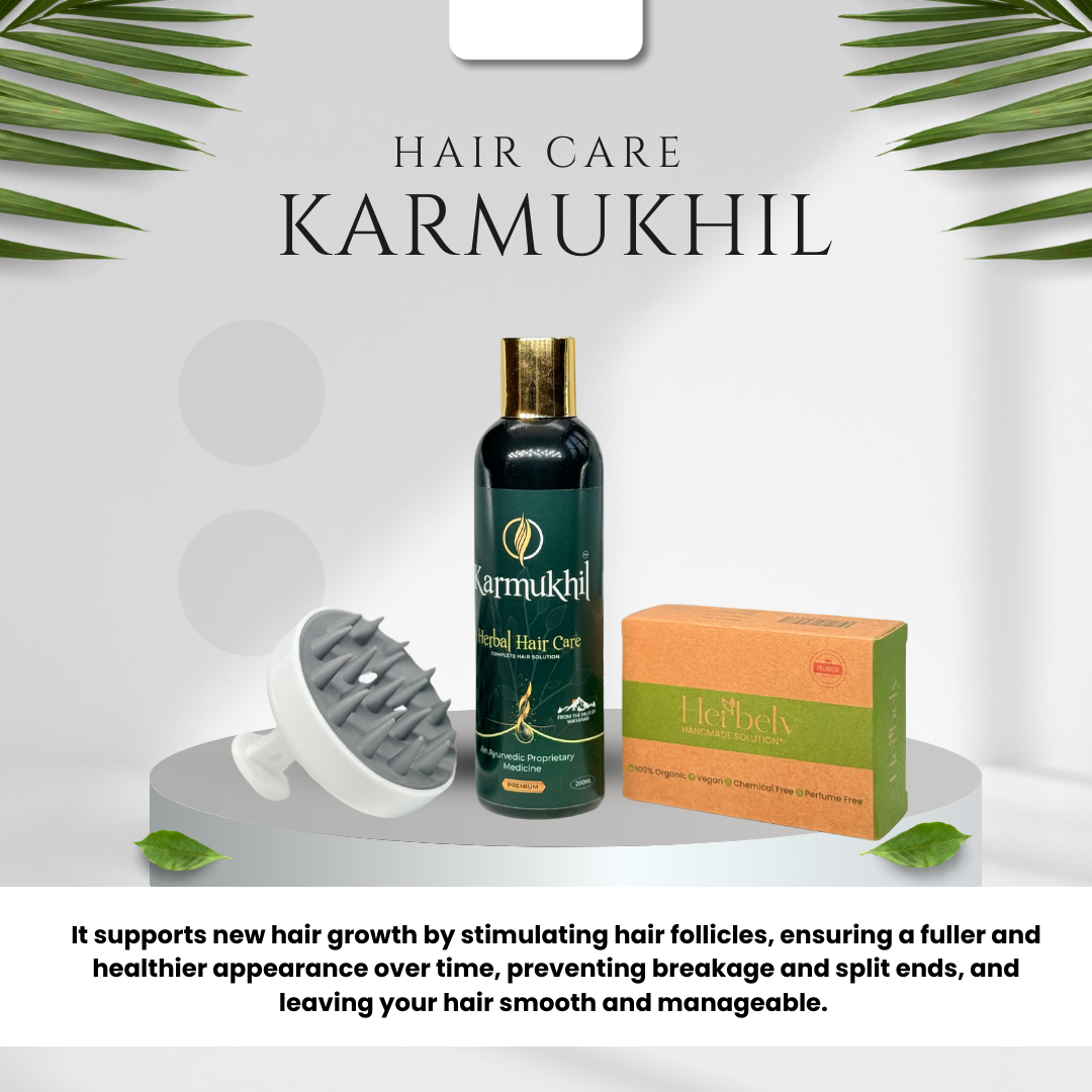 Karmukhil Herbal Hair Care Kit