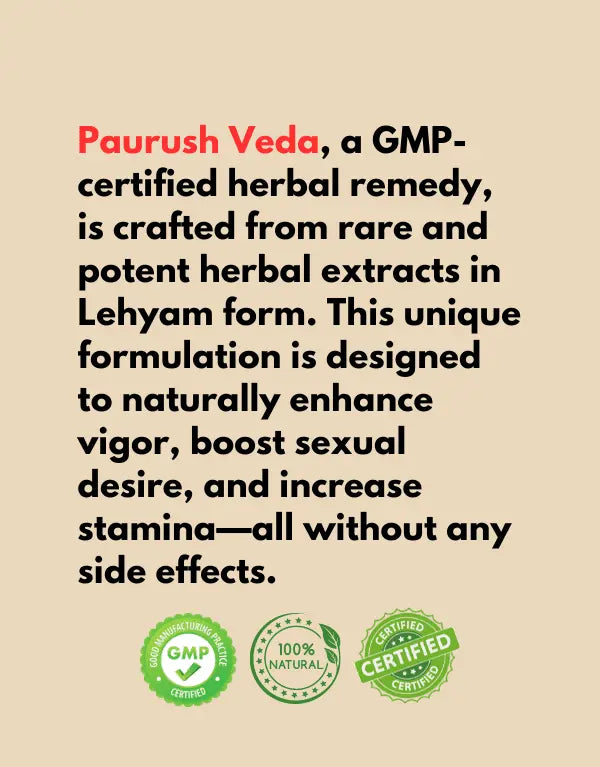 Paurush Veda | Rare Herbal Excellence for Men