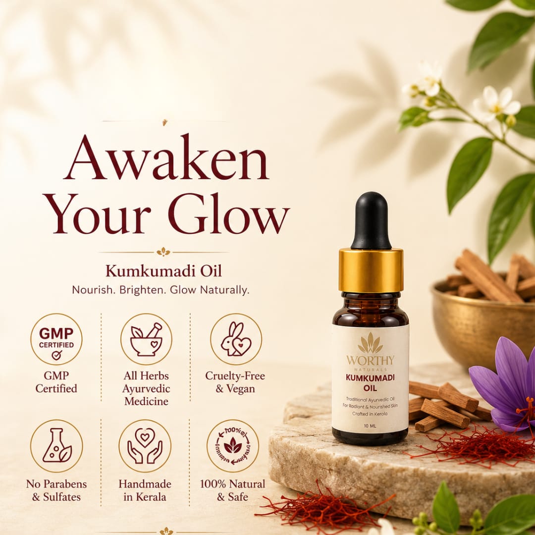 Kumkumadi Oil - Ayurvedic Saffron Face Oil